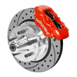 Load image into Gallery viewer, Wilwood Forged Dynalite Pro Series Front Brake Kit Red Caliper 11.00in SRP Drilled &amp; Slotted Rotor