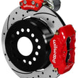 Load image into Gallery viewer, Wilwood Forged Dynalite Rear Electronic Parking Brake Kit - Red Powder Coat Caliper - D/S Rotor