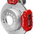 Load image into Gallery viewer, Wilwood Forged Dynalite Rear Electronic Parking Brake Kit - Red Powder Coat Caliper - Plain Rotor