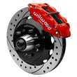 Load image into Gallery viewer, Wilwood Forged Narrow Superlite 6R Front Big Brake Kit 13.06in Drilled Rotors - Red fits 1988-1998 C1500