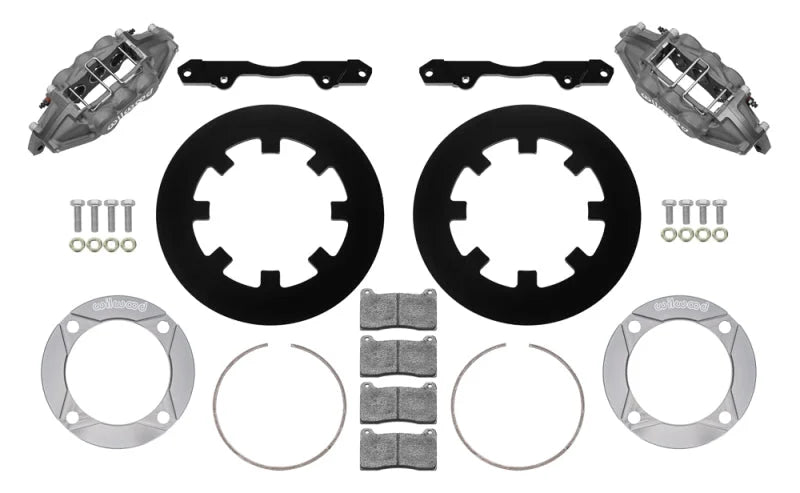 Wilwood Front Kit 11.25in - Anodized fits 2014-2025 Polaris RZR XP 1000 - Side View
