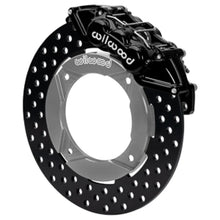 Load image into Gallery viewer, Wilwood Front Kit 11.25in Drilled - Black fits 2019 Polaris Turbo UTV6