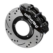 Load image into Gallery viewer, Wilwood Front Superlite Brake Kit 3.5in MT Drilled &amp; Slotted - Black fits 1969-1983 Porsche 911