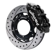 Load image into Gallery viewer, Wilwood Front Superlite Brake Kit 3.5in MT Drilled &amp; Slotted Face - Black fits 1969-1989 Porsche 911