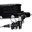 Load image into Gallery viewer, Wilwood HV Tandem M/C Kit w L/H Bracket &amp; Prop Valve - 15/16in Bore Black-W/Pushrod - Side View