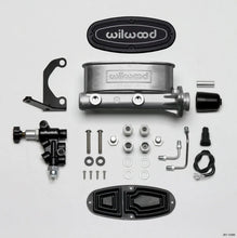 Load image into Gallery viewer, Wilwood HV Tandem M/C Kit w L/H Bracket &amp; Prop Valve - 1in Bore - Main Product View