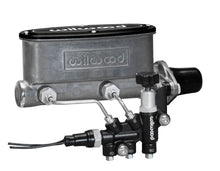 Load image into Gallery viewer, Wilwood HV Tandem M/C Kit w L/H Bracket &amp; Prop Valve - 1in Bore - Side View