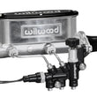 Load image into Gallery viewer, Wilwood HV Tandem M/C Kit w L/H Bracket &amp; Prop Valve - 1 1/8in Bore Ball Burnished - Main Product View