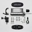 Load image into Gallery viewer, Wilwood HV Tandem M/C Kit w L/H Bracket &amp; Prop Valve - 15/16in Bore-W/Pushrod - Side View