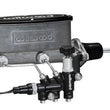 Load image into Gallery viewer, Wilwood HV Tandem M/C Kit w L/H Bracket &amp; Prop Valve - 7/8in Bore-W/Pushrod - Side View