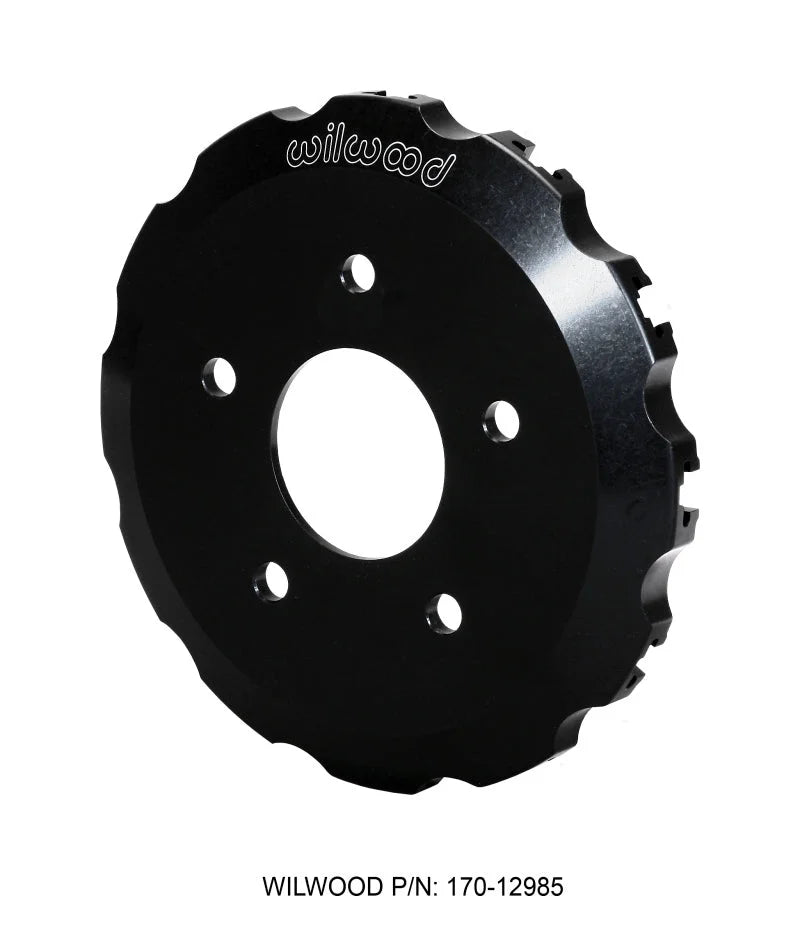 Wilwood Hat-Dynamic Rear .710in Offset Race 5 x 4.75 - 12 on 8.75in fits Chevrolet Corvette