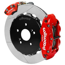 Load image into Gallery viewer, Wilwood Narrow Superlite 4R Front Hat Kit 12.88in Drill Red fits Honda S2000