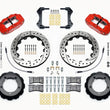 Load image into Gallery viewer, Wilwood Narrow Superlite 4R Front Hat Kit 12.88in Drill Red 76-77 Ford Bronco Dana 44 w/Lines