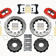 Load image into Gallery viewer, Wilwood Narrow Superlite 4R Front Hat Kit 14.00in Drill Red fits 2007-2015 Jeep Wrangler