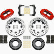 Load image into Gallery viewer, Wilwood Narrow Superlite 4R Front Kit 12.19in Drilled Red fits 1982-1983 Jeep CJ5 / 1982-1986 Jeep CJ7