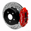 Load image into Gallery viewer, Wilwood Narrow Superlite 4R Rear Brake Kit 14.00in Red w/ Lines fits Jeep Jt
