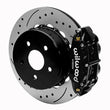Load image into Gallery viewer, Wilwood Narrow Superlite 4R Rear Drill &amp; Slot. Brake Kit 14.00in Black w/ Lines fits 2020+ Jeep Gladiator