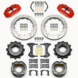 Load image into Gallery viewer, Wilwood Narrow Superlite 4R Rear Kit 12.88in Drilled Red Speedway Eng Floater w/ New Style End