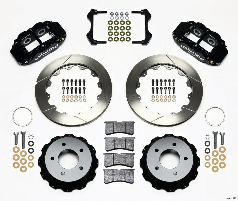 Wilwood Narrow Superlite 4R Rear Kit 12.88in fits 1984-1987 Chevrolet Corvette / 1986 Chevrolet Corvette Indianapolis 500 ...