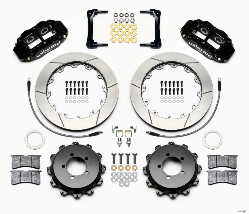 Wilwood Narrow Superlite 4R Rear Kit 12.88in w/Lines fits 2013-2016 Scion FR-S / 2013-2017 Subaru BRZ LIMITED / 2015 Subar...
