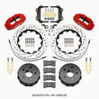 Load image into Gallery viewer, Wilwood Narrow Superlite 4R Rear Kit 14.00in Drilled Red w/Lines fits 2007-2015 Jeep JK / Wrangler