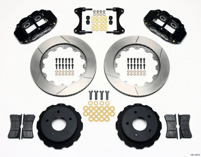 Wilwood Narrow Superlite 4R Rear Kit 14.00in fits 1970 1975-1982 Chevrolet Corvette C2 / C3