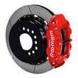 Load image into Gallery viewer, Wilwood Narrow Superlite 4R Rear Kit 14in GT Vented Rotors Red W/ 2.62in Axle Offset fits G-Body