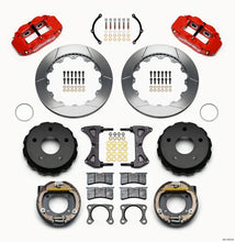 Load image into Gallery viewer, Wilwood Narrow Superlite 4R Rear P-Brk Kit 12.88in Red Big Ford 2.36in Off Bronco 5 x 5.50