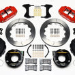 Load image into Gallery viewer, Wilwood Narrow Superlite 4R Rear P-Brk Kit 12.88in Red Big Ford New Style 2.50in Offset