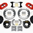 Load image into Gallery viewer, Wilwood Narrow Superlite 4R Rear P-Brk Kit 12.88in Red Chevy 12 Bolt w/ C-Clips