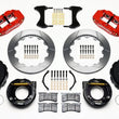 Load image into Gallery viewer, Wilwood Narrow Superlite 4R Rear P-Brk Kit 12.88in Red Ford 8.8 w/2.5in Offset-5 Lug