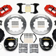 Load image into Gallery viewer, Wilwood Narrow Superlite 4R Rear P-Brk Kit 12.88in Red Small Ford 2.66in Offset