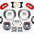 Load image into Gallery viewer, Wilwood Narrow Superlite 4R Rear P-Brk Kit 12.88in Red Strange Eng Floater 3.49in Offset