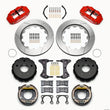Load image into Gallery viewer, Wilwood Narrow Superlite 4R Rear P-Brk Kit 14.00in Red Small Ford 2.36in Off 5 x 5.50 fits Ford Bronco