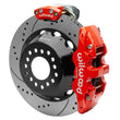 Load image into Gallery viewer, Wilwood Narrow Superlite 4R Rear P-Brk Kit AERO4 14in Rotor Big Ford New Style 2.5in Off - SRP Red