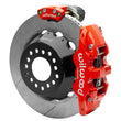Load image into Gallery viewer, Wilwood Narrow Superlite 4R Rear P-Brk Kit AERO4 14in Rotor Big Ford New Style 2.5in Off - Red