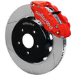 Load image into Gallery viewer, Wilwood Narrow Superlite 6R Dust Seal Front Hub Kit 14.00in Red w/ Lines fits 2004-2006 Pontiac GTO