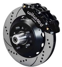 Load image into Gallery viewer, Wilwood Narrow Superlite 6R Dust-Seal Front Hub Kit 14.00in Drilled Drum Spindle fits 1965-1969 Ford Mustang