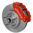 Load image into Gallery viewer, Wilwood Narrow Superlite 6R Front Brake Kit 11.86in Red 64-70 GM C10 w/ Factory Drum Spindles