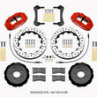 Load image into Gallery viewer, Wilwood Narrow Superlite 6R Front Hat Kit 12.88in Drill Red 2014-2015 Mini Cooper w/Lines