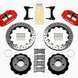 Load image into Gallery viewer, Wilwood Narrow Superlite 6R Front Hat Kit 12.88in Drill Red 93-96 Mazda RX7 - Side View