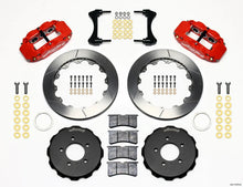 Load image into Gallery viewer, Wilwood Narrow Superlite 6R Front Hat Kit 12.88in Red fits 2006-2015 Honda CR-Z / Civic