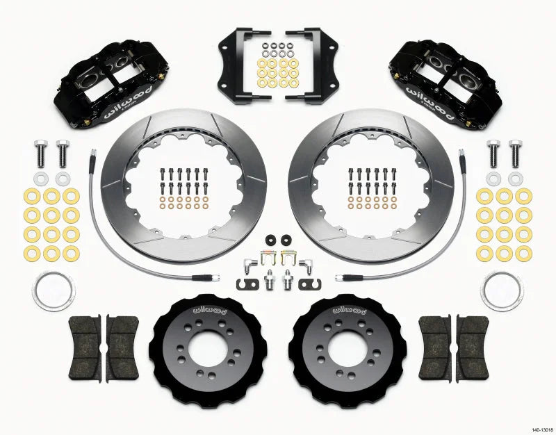 Wilwood Narrow Superlite 6R Front Hat Kit 12.88in w/ Lines fits 2013-up Ford Focus / 2013-2014 Ford Focus ST