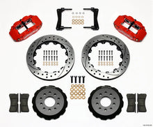 Load image into Gallery viewer, Wilwood Narrow Superlite 6R Front Hat Kit 13.06in Drill Red fits 2005-2014 Ford Mustang