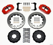 Load image into Gallery viewer, Wilwood Narrow Superlite 6R Front Hat Kit 13.06in Drilled Red fits 1995-2001 BMW M3 / Z3 E36