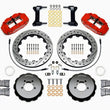 Load image into Gallery viewer, Wilwood Narrow Superlite 6R Front Hat Kit 13.06in Drilled Red 1999-2012 Subaru WRX w/Lines