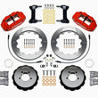 Load image into Gallery viewer, Wilwood Narrow Superlite 6R Front Hat Kit 13.06in Red 1999-2012 Subaru WRX w/Lines