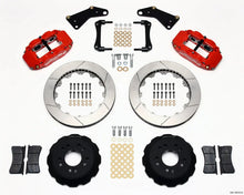 Load image into Gallery viewer, Wilwood Narrow Superlite 6R Front Hat Kit 13.06in Red 65-82 Corvette C2/C3