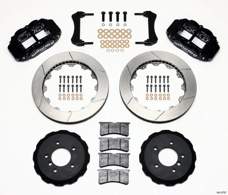 Wilwood Narrow Superlite 6R Front Hat Kit 13.06in fits 1995-2001 BMW M3 / Z3 E36