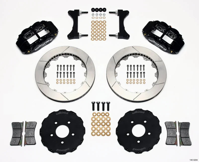 Wilwood Narrow Superlite 6R Front Hat Kit 13.06in fits 2003-2006 Mitsubishi Lancer Evolution / 2005-2006 Mitsubishi Lancer...